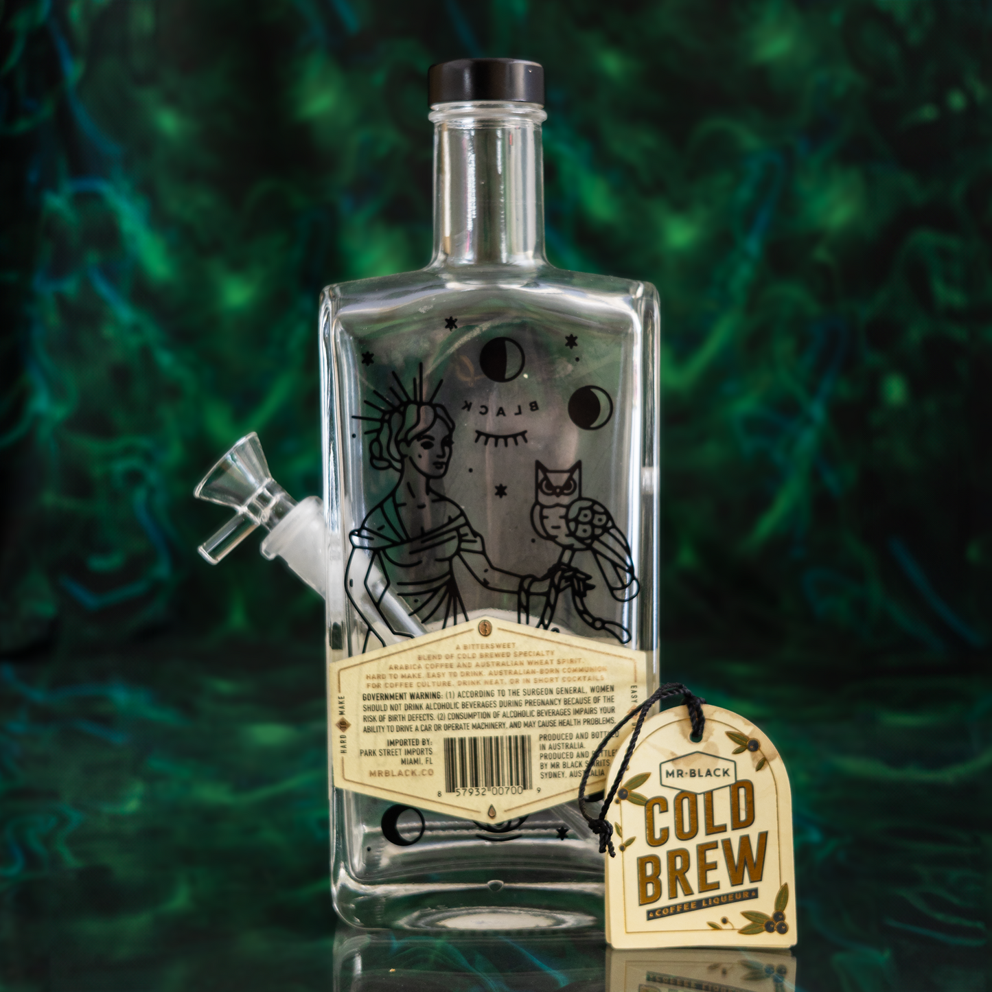 Mr. Black Bottle Bong