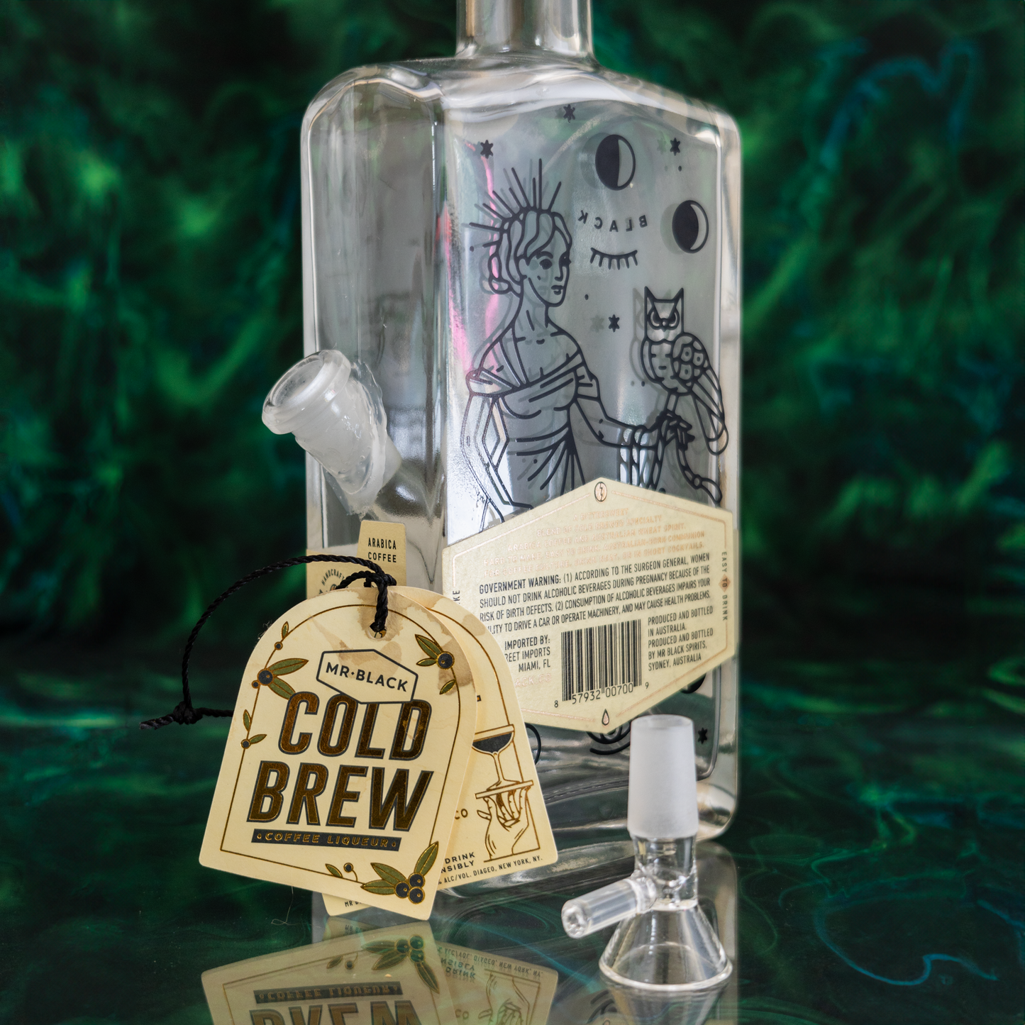 Mr. Black Bottle Bong