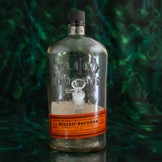 Bulleit Bourbon Bottle Bong