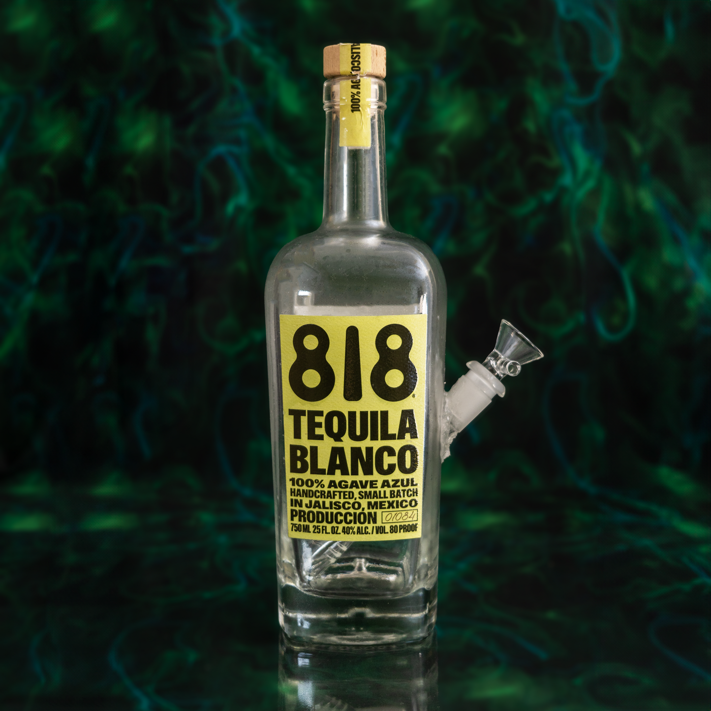 818 Tequila Blanco Bottle Bong