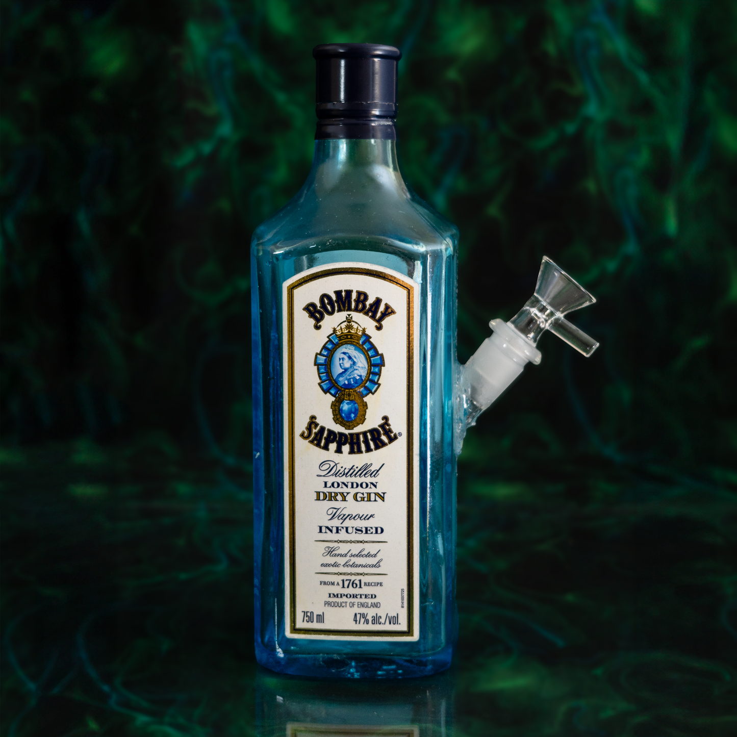 Bombay Sapphire Bottle Bong